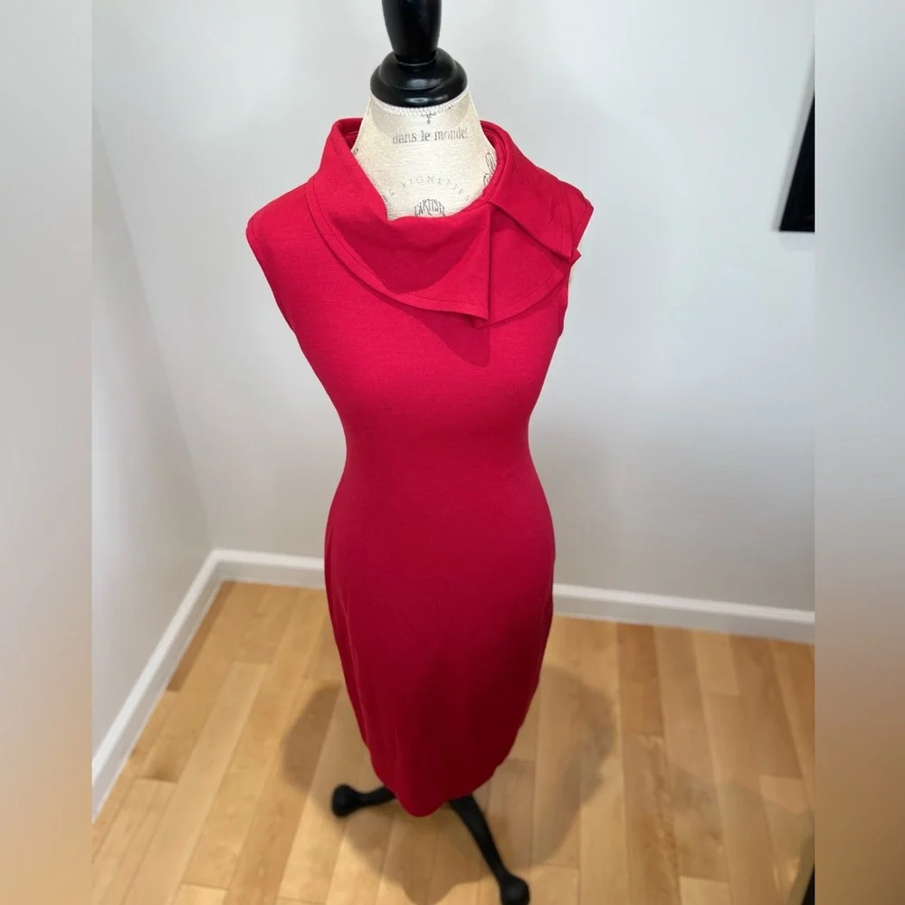 St.Johns red dress in very good condition. - Picture 3 of 7